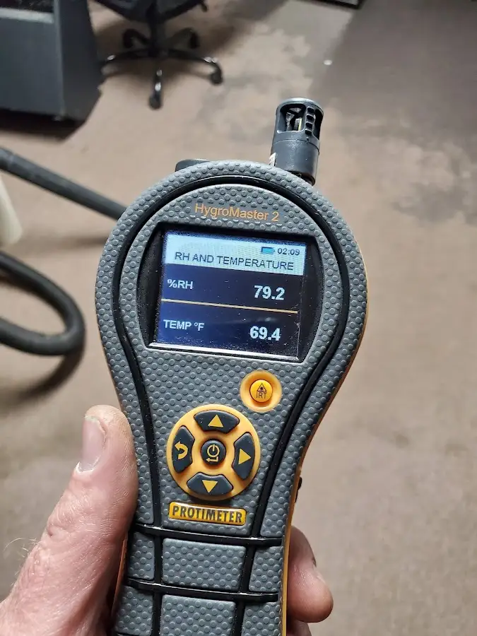Moisture meter humidity assessment for Mold Remediation & Removal in Hartland